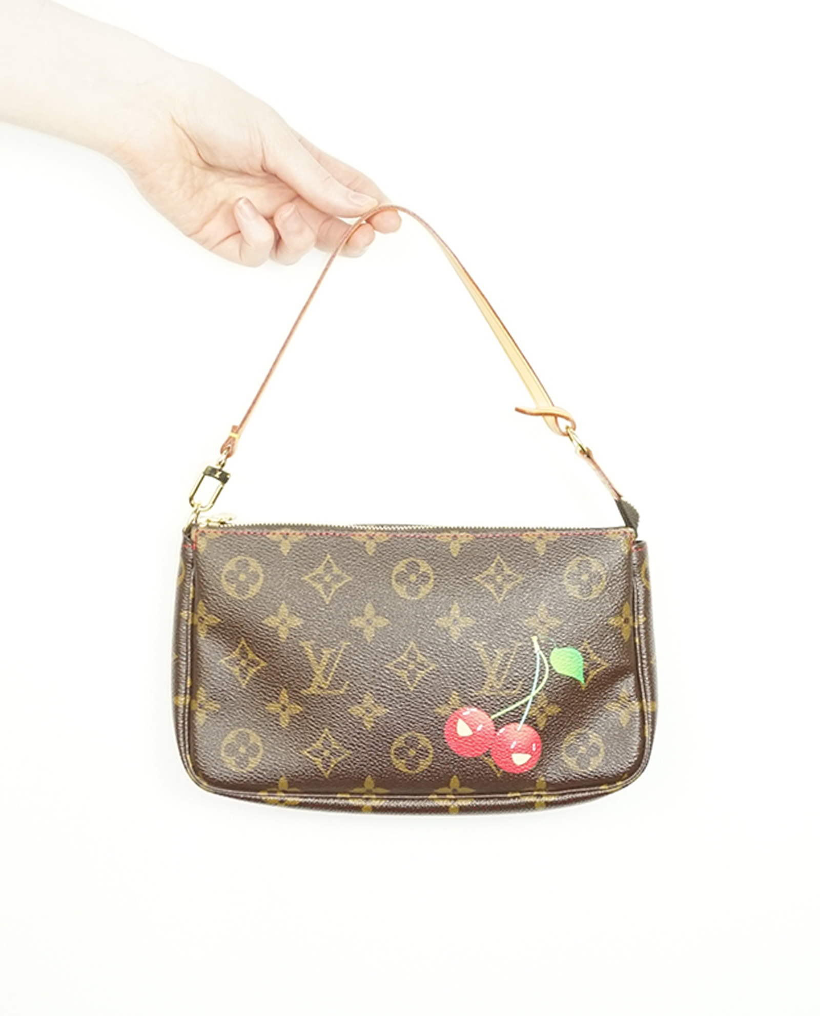 Cherry Pochette Louis Vuitton Designer Exchange Buy Sell Exchange